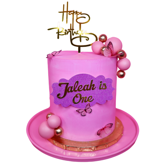 Butterfly Ball Cake