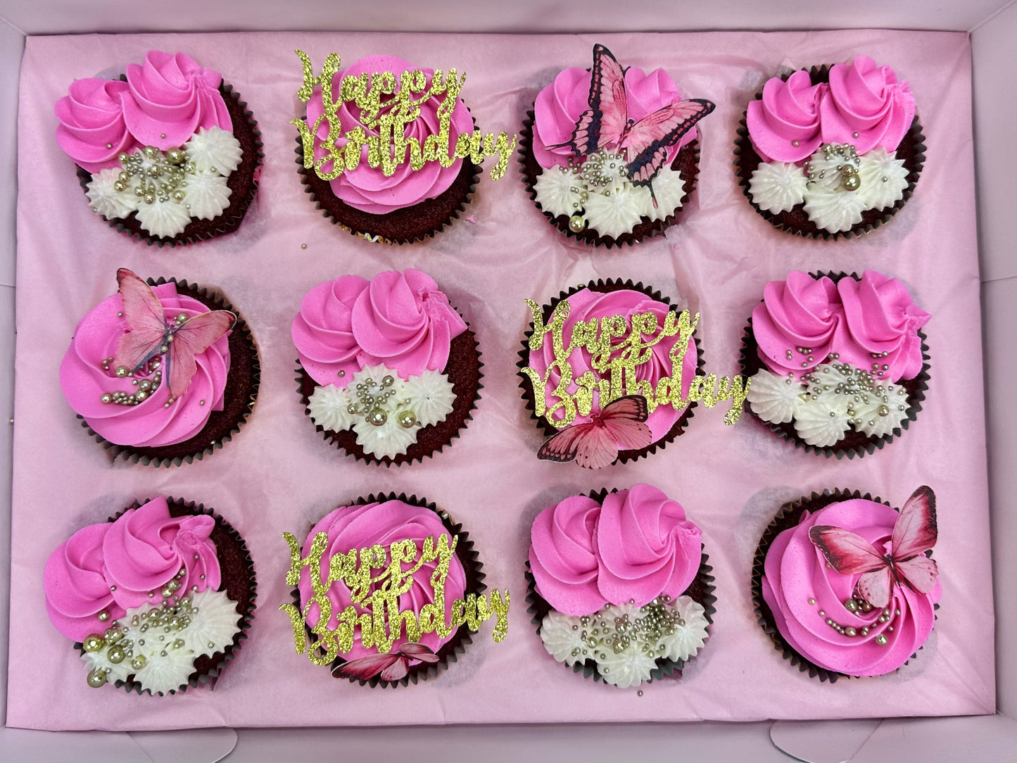 Butterfly Themed Cupcakes