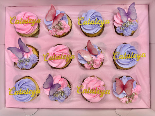 Butterfly Themed Cupcakes