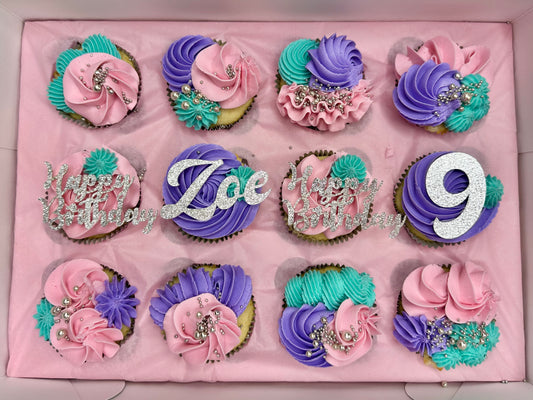 Classic Birthday Cupcakes
