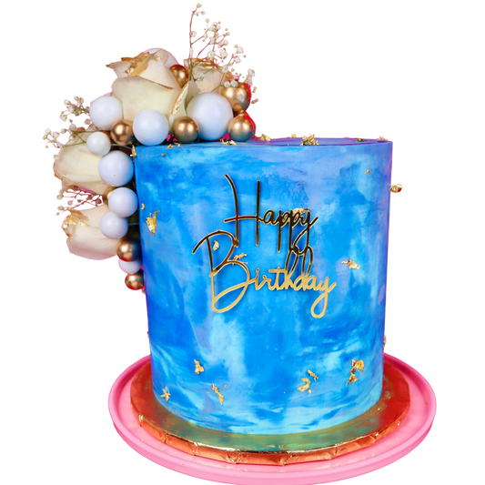 Floral Ball Cake