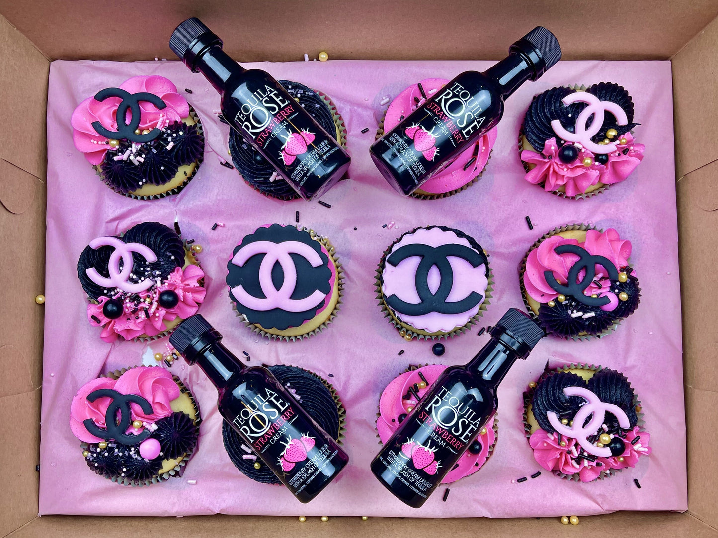 Alcohol Themed Cupcakes