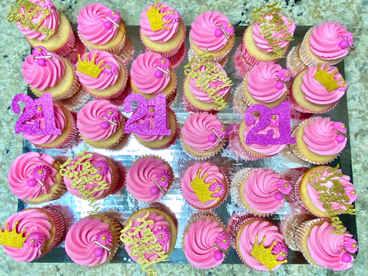 Classic Rossett Cupcakes