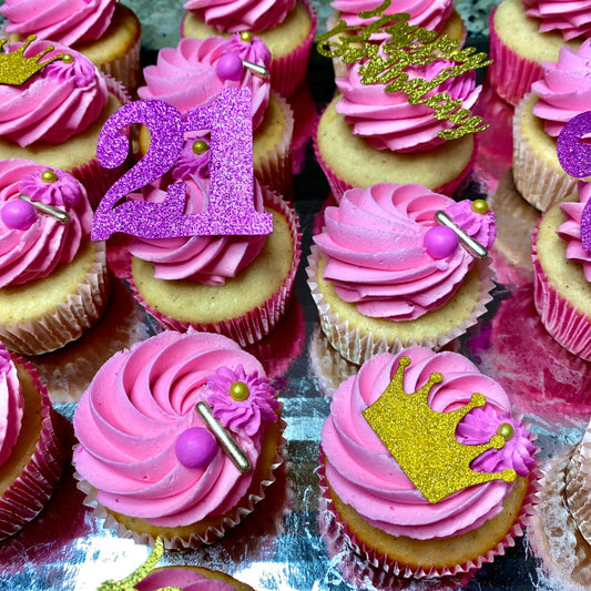 Classic Rossett Cupcakes