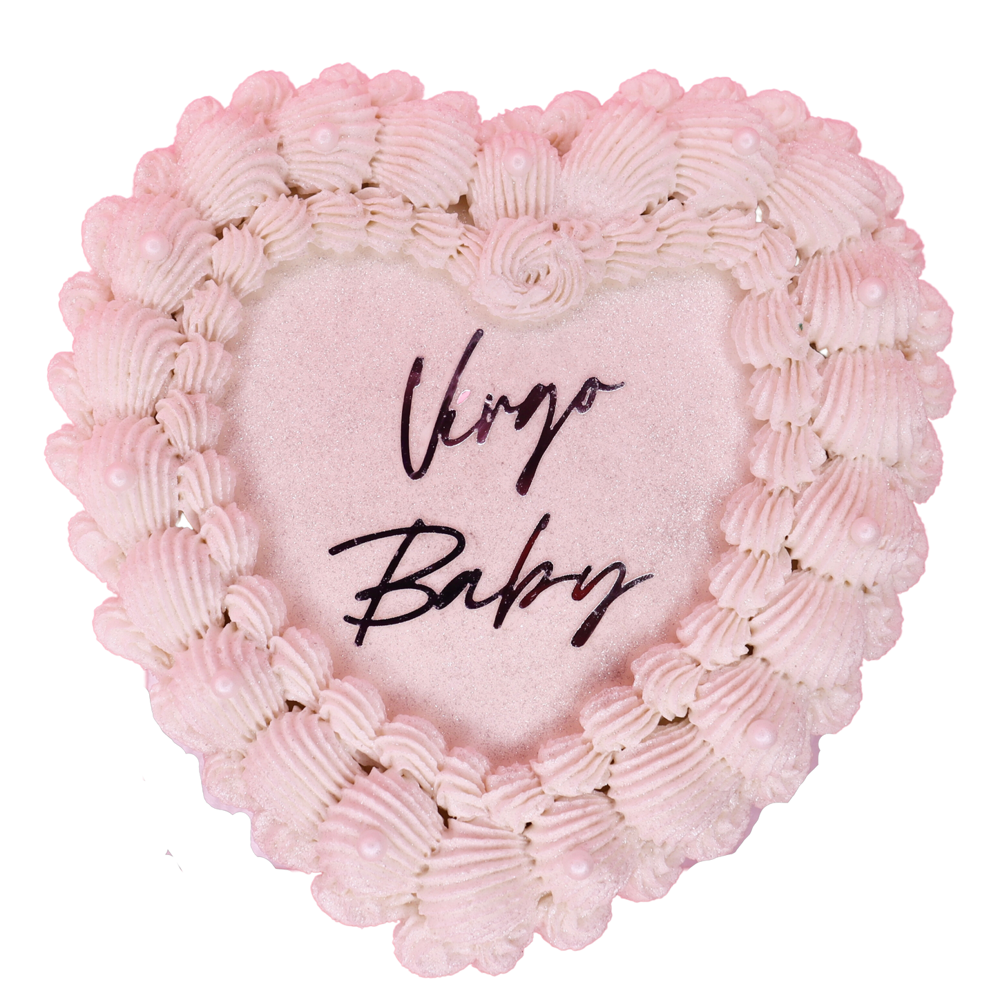 Zodiac Heart Cake