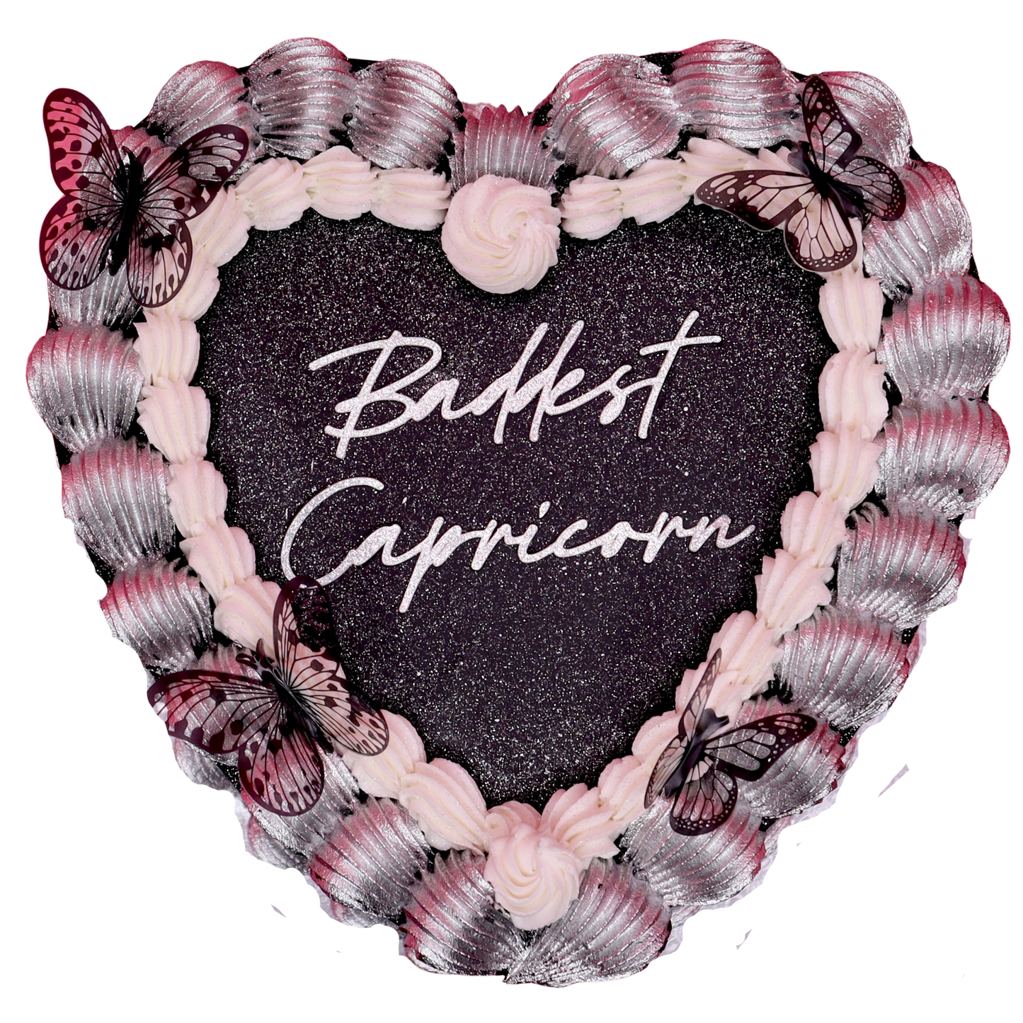 Zodiac Heart Cake