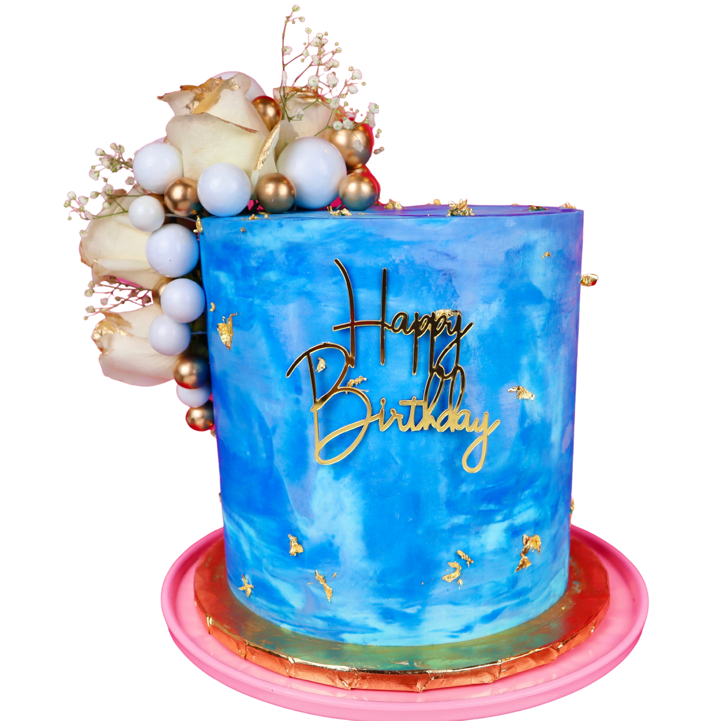 Floral Ball Cake