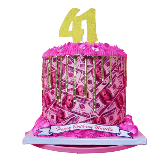 Signature Pink Money Cake/ Blue Money Cake