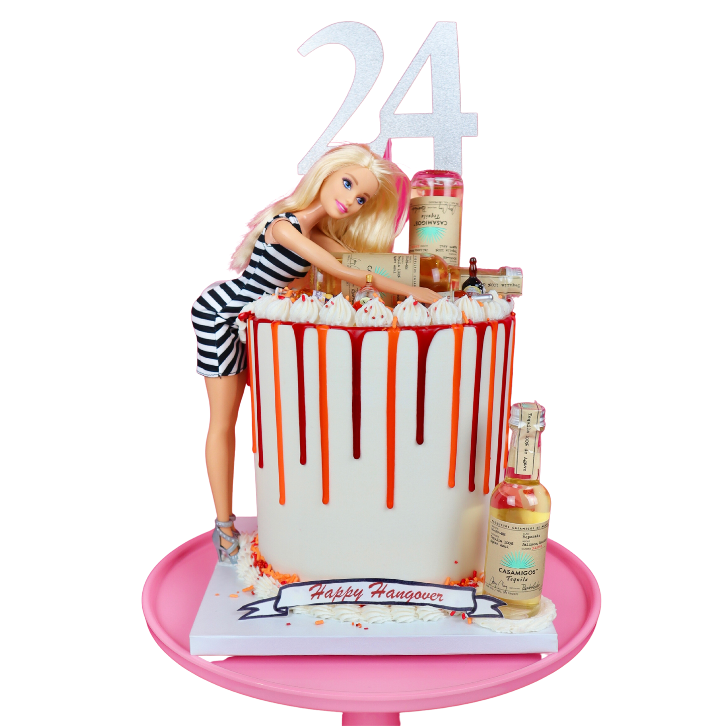 Drunk Barbie Cake
