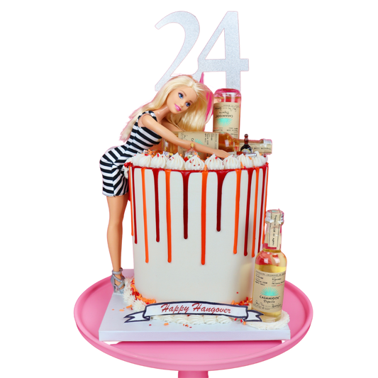 Drunk Barbie Cake