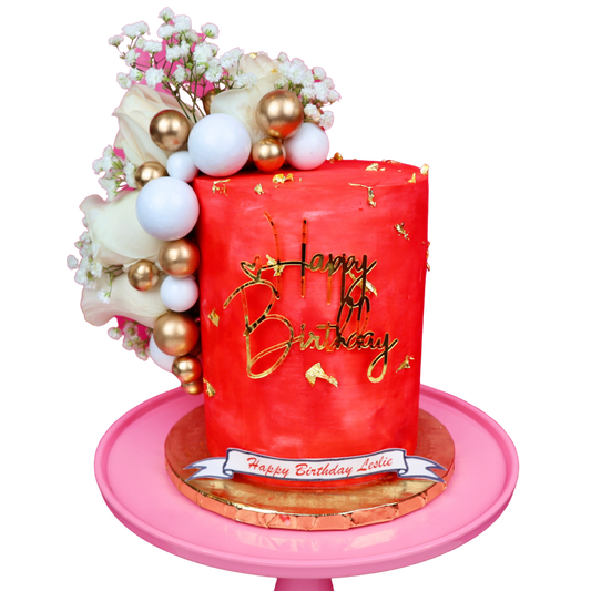 Floral Ball Cake