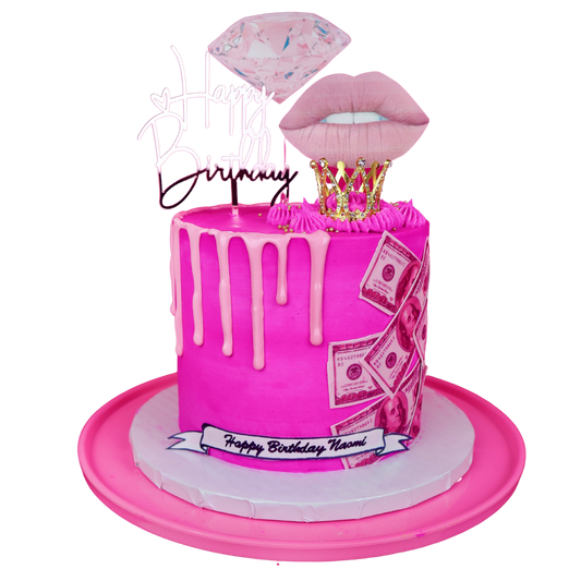 Pink Boss Lady Cake