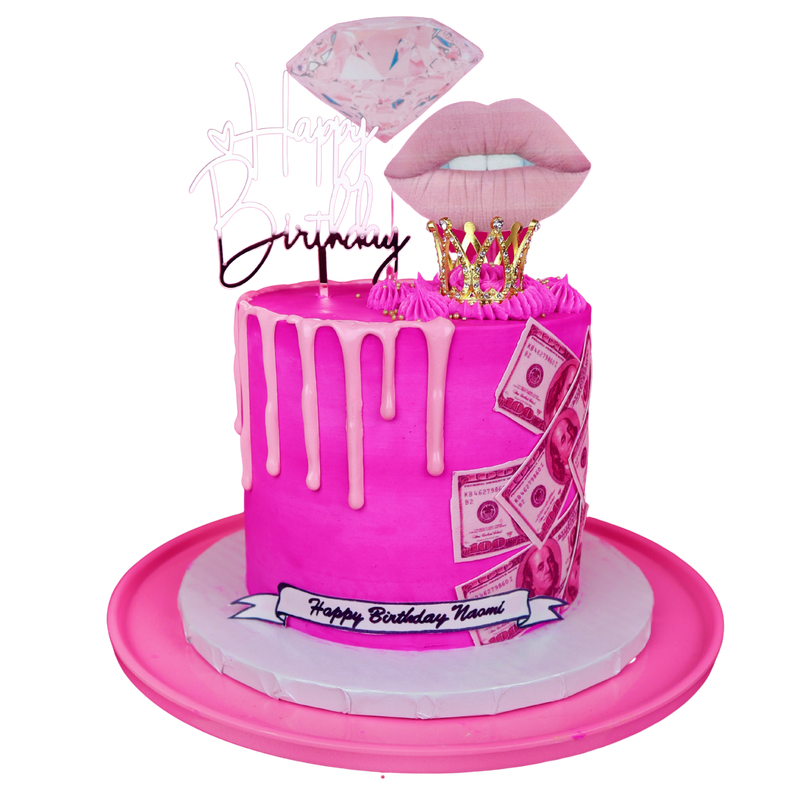 Birthday Cake For Beautiful Lady | bakehoney.com