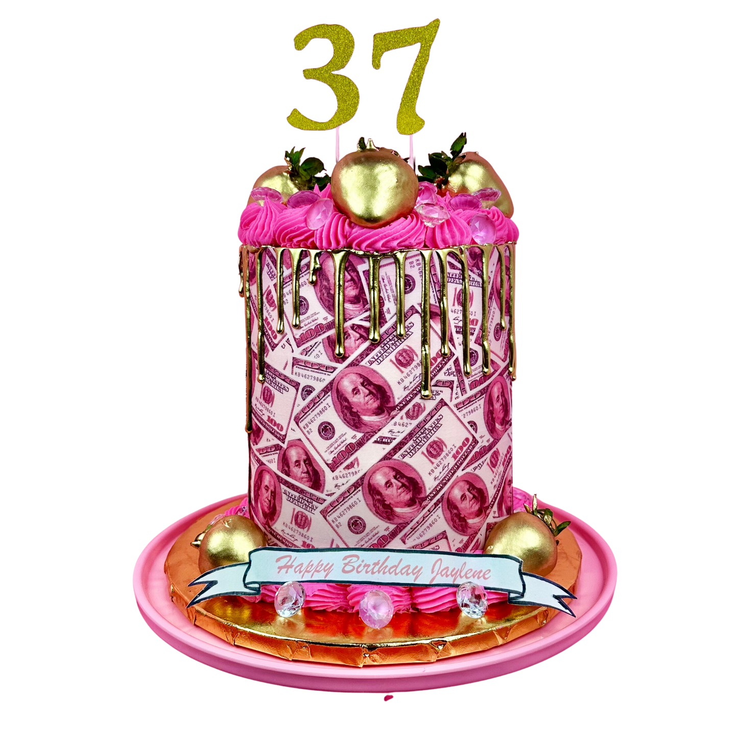 Signature Pink Money Cake/ Blue Money Cake