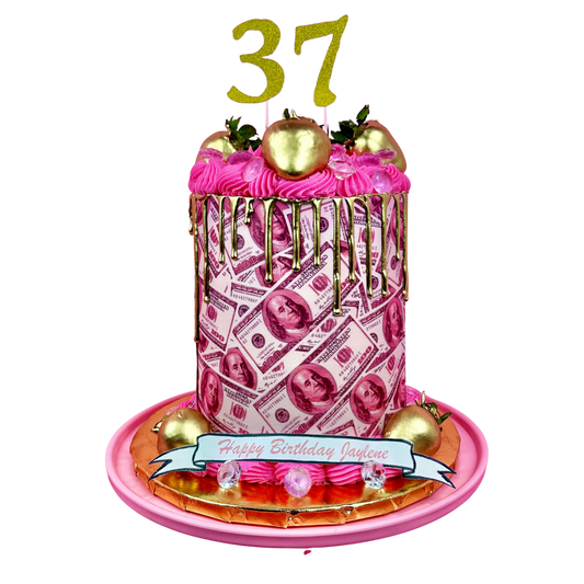 Signature Pink Money Cake/ Blue Money Cake