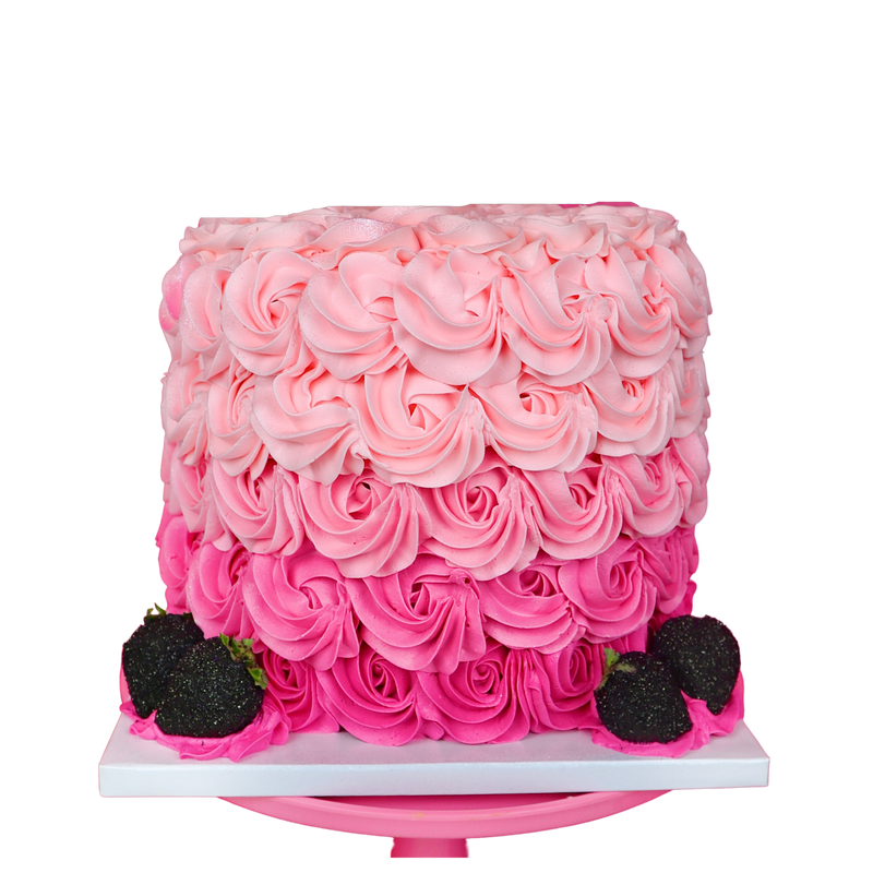 Rosette Cake - Patty's Cakes – Patty's Cakes and Desserts