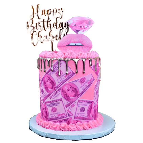 Pink Boss Lady Cake