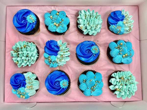 Abstract Design Cupcakes